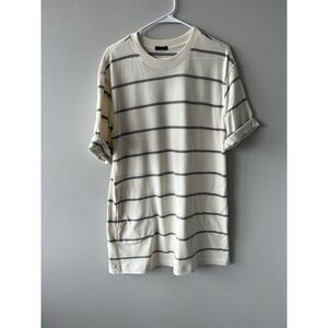 ATM Anthony Thomas Melillo Women XS Oversized Striped T-shirt Dress